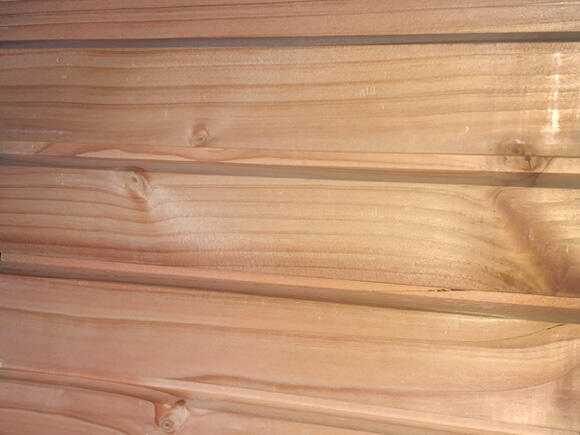 Bardage Douglas Naturel - 27x125 mm - Soléa II (faux claire-voie)