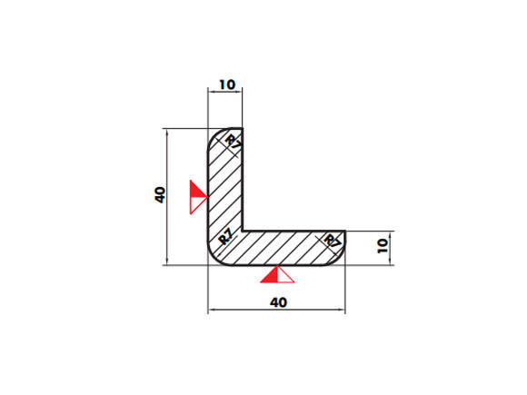 Cornière d'angle