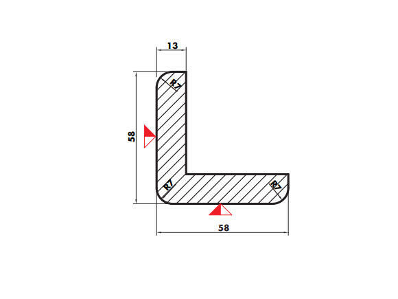 Cornière d'angle