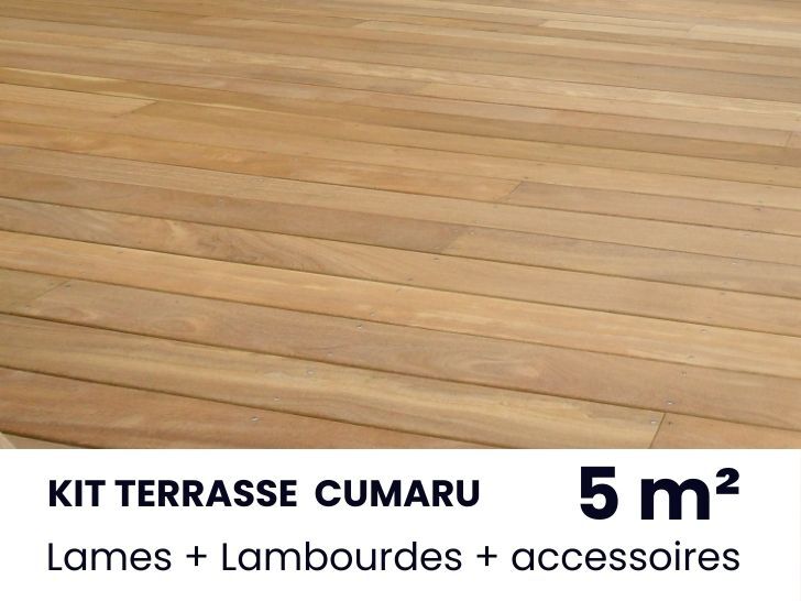KIT TERRASSE CUMARU - 5 m²
