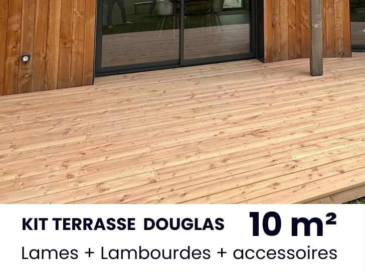 KIT TERRASSE Douglas - 10 m²