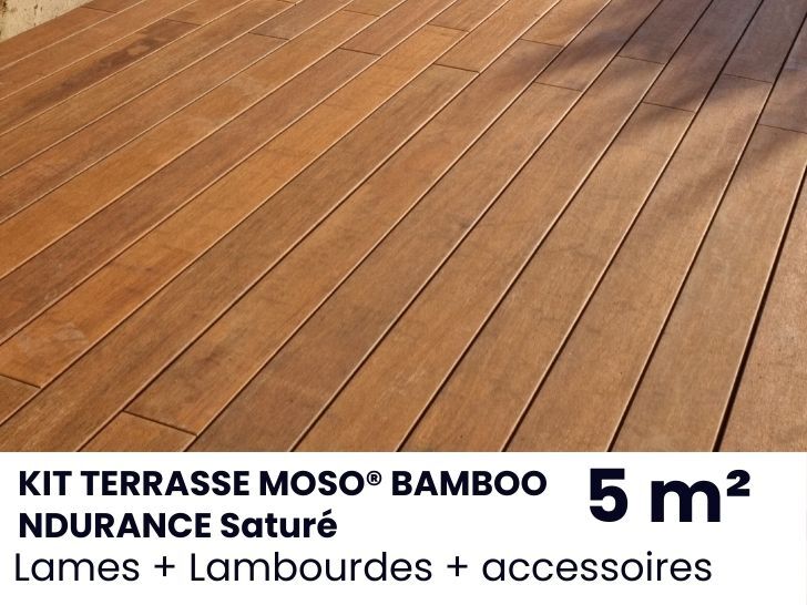 KIT TERRASSE   MOSO® BAMBOO  NDURANCE - 5 m²