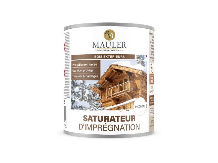 Saturateur terrasse bois MAULER – Mat incolore haute protection