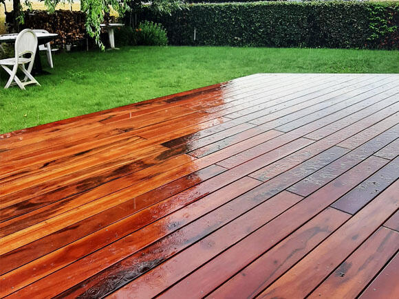 Terrasse en bois exotique Muiracatiara