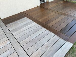 dégriseur bois terrasse