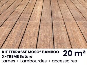 KIT TERRASSE MOSO BAMBOU X-TREME