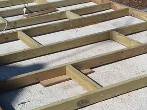 Lambourde traité autoclave