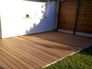 Lame de terrasse en bois exotique Ipe