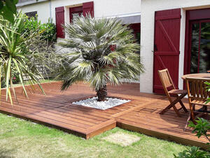 Lame terrasse pin cl4 saturateur exotique