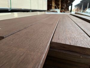 Lames terrasse Merbau