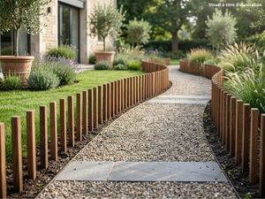 Piquet en bois exotique