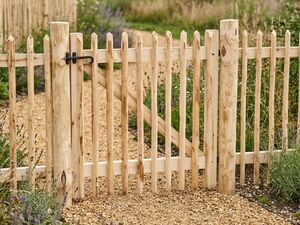 Portillon Ganivelle en Châtaignier