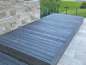 Terrasse Accoya finition huilée