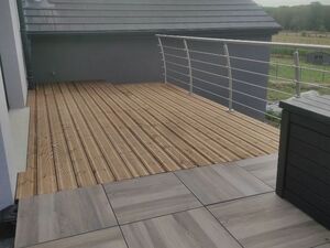 Terrasse Pin traité autoclave - balcon